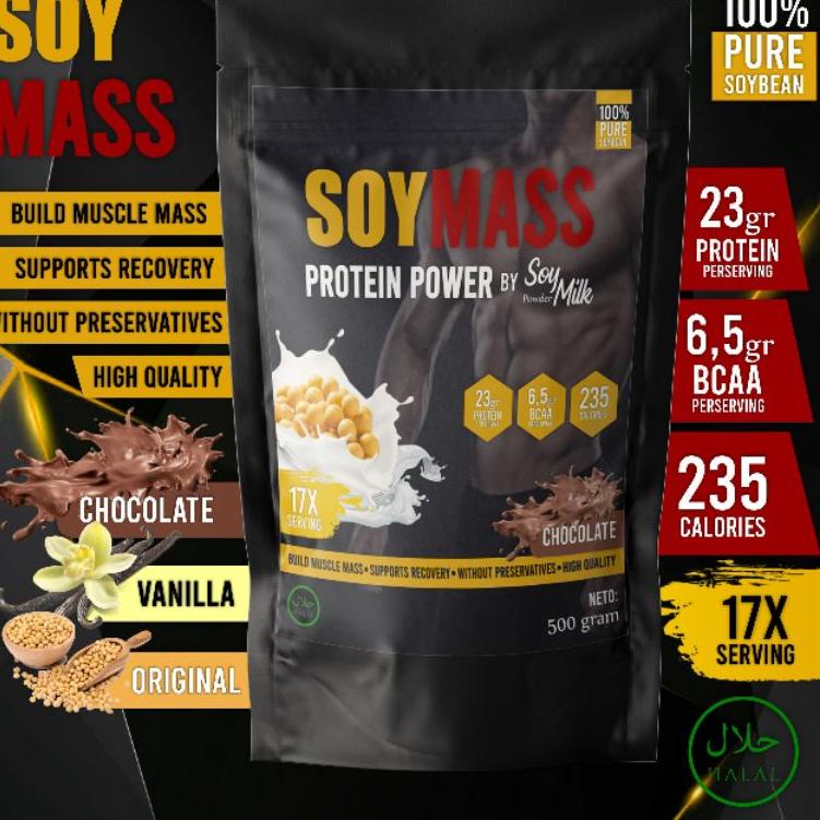 

[KODE 77] Susu Kedelai Bubuk Tinggi Protein SOYMASS Whey Protein