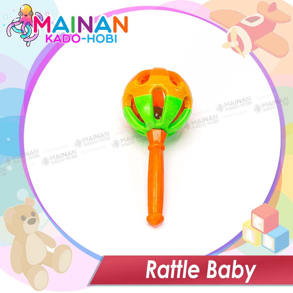 KADO ULANG TAHUN MAINAN ANAK RATTLE BABY KERINCINGAN MUSIK BUNYI