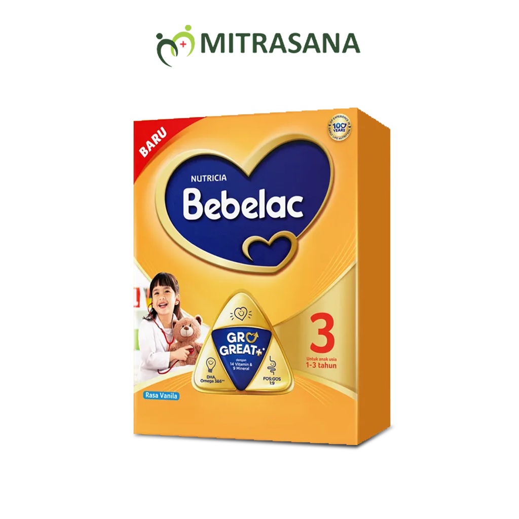 Bebelac 3 Vanila Susu Pertumbuhan Bubuk 1000 gr