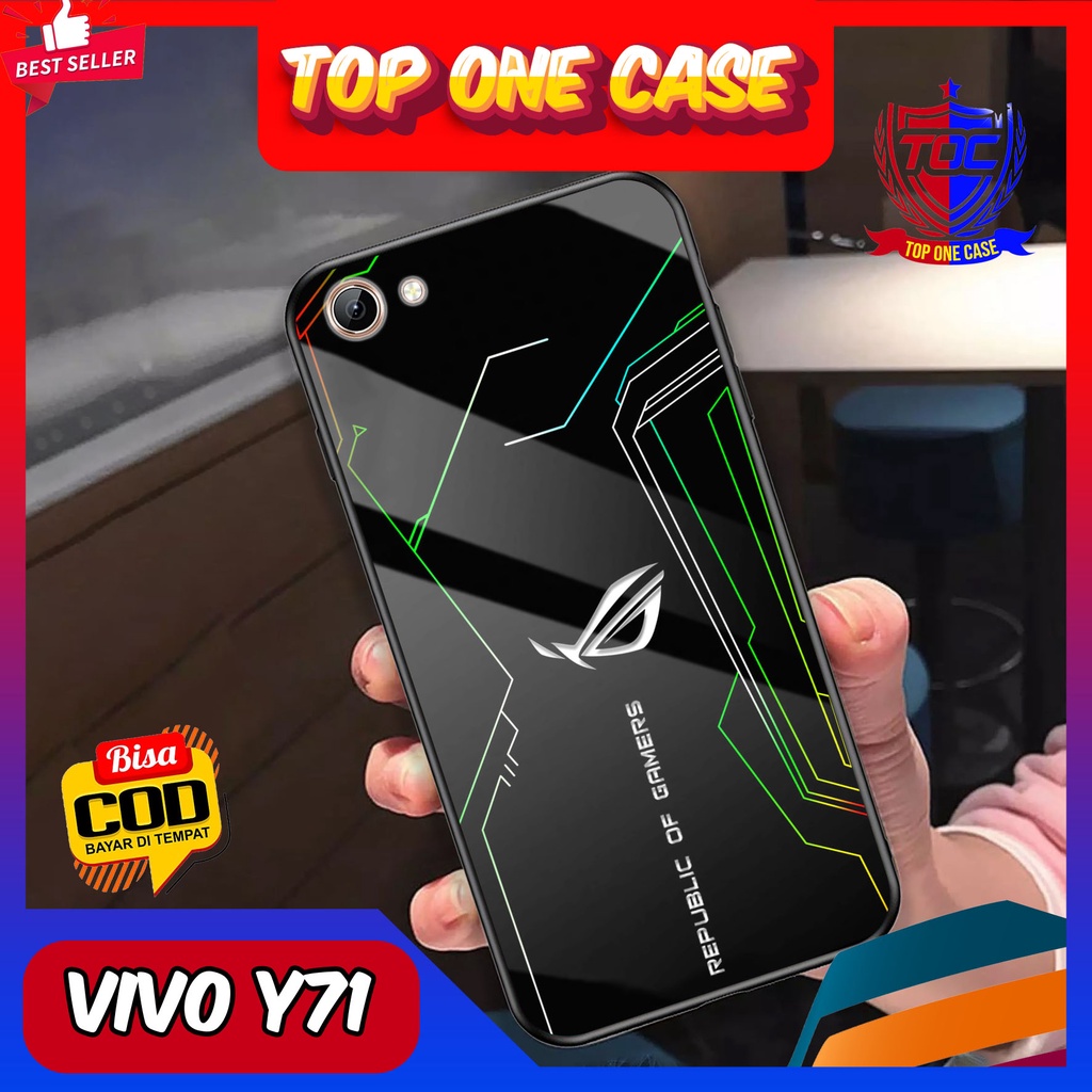Case VIVO Y71 - Casing VIVO Y71 Terbaru Top One Case [ MOTIF ROG ] Casing Hp VIVO Y71 - kesing hp VI