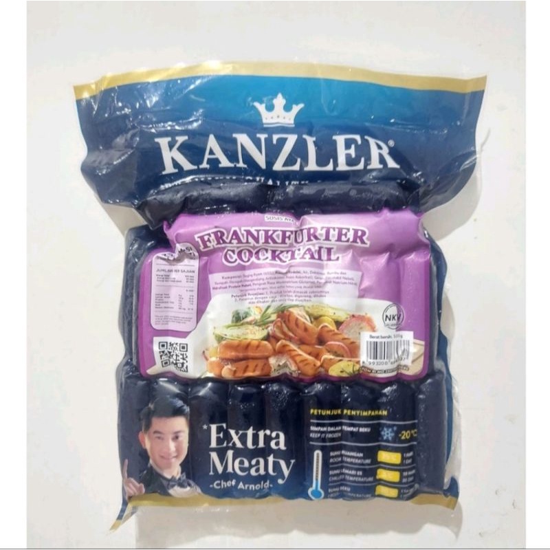 

KANZLER frankfurter cocktail chicken 500gr