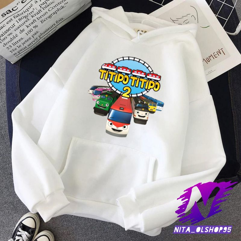 hoodie titipo titipo sweater anak titipo