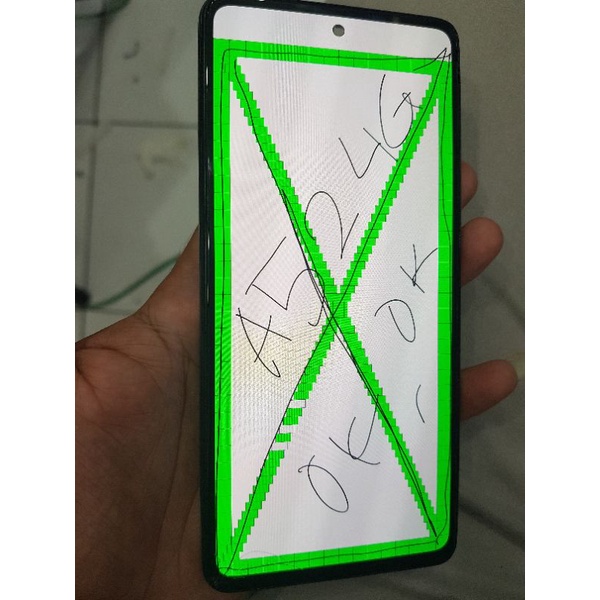 LCD SAMSUNG A52 4G MINUS RETAK SEDIKIT ORIGINAL COPOTAN