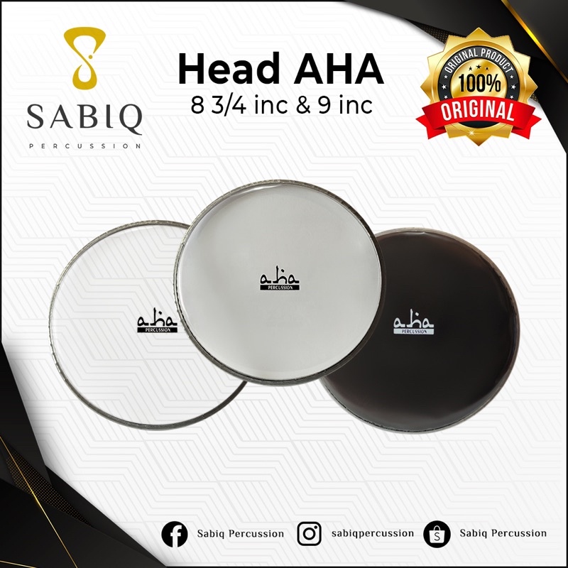 MIKA DARBUKA AHA PERCUSSION ORIGINAL 83/4 inc & 9 inc