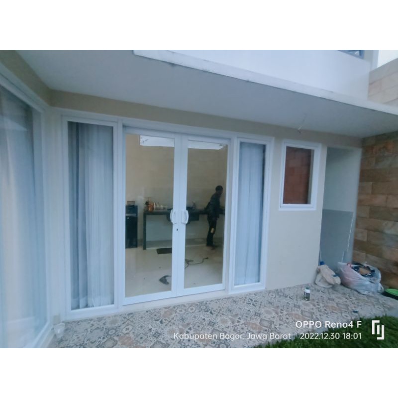 PROMO pintu aluminium swing / pintu geser/pintu lipat