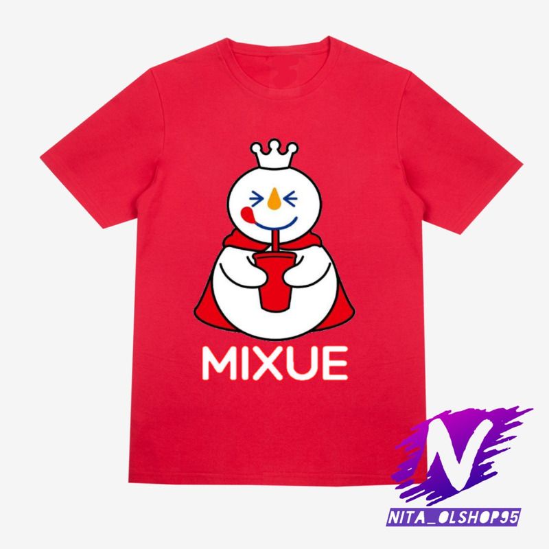 baju mixue baju anak mixue eskrim lucu