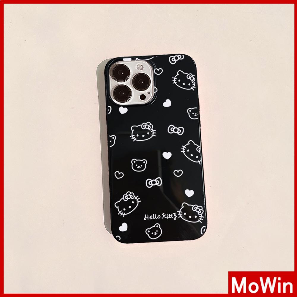 For iPhone 14 Pro max iPhone Case Black Soft Case TPU Candy Case Shockproof Big Hole Protection Camera Cute Cartoon Compatible For iPhone 13 Pro max 12 Pro Max 11 xr xs 7Plus 7 8
