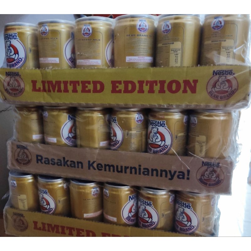 surabaya dus susu beruang bear limited edition gold brand