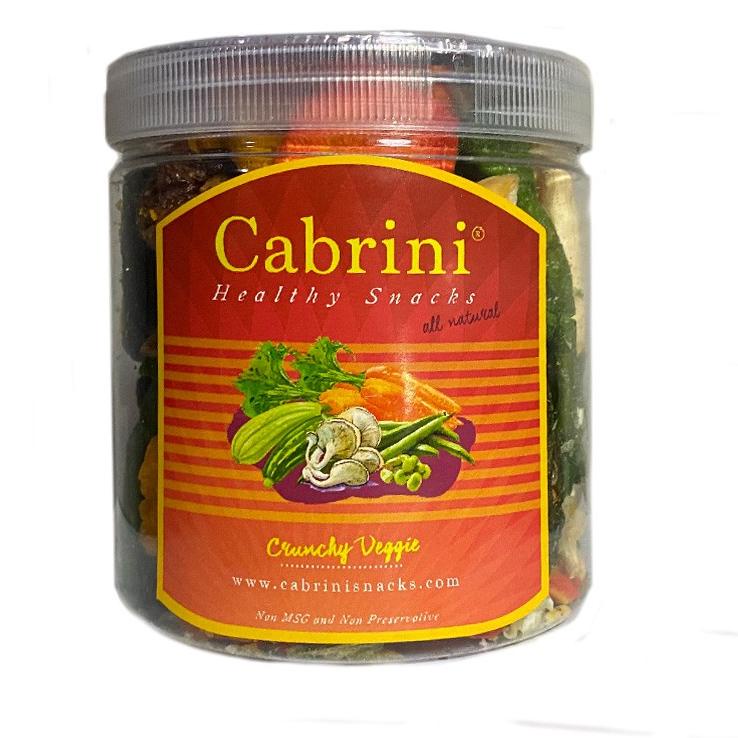 

♠ Cabrini Healthy Snacks - Crunchy Veggie ( 500 ml ) Keripik Sayur Premium ☞