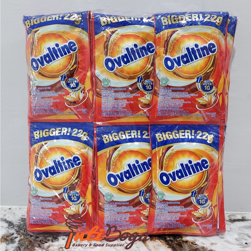 

Ovaltine Classic Sachet 22gr isi 30 pcs – Susu Bubuk Coklat - Chocolate Drink