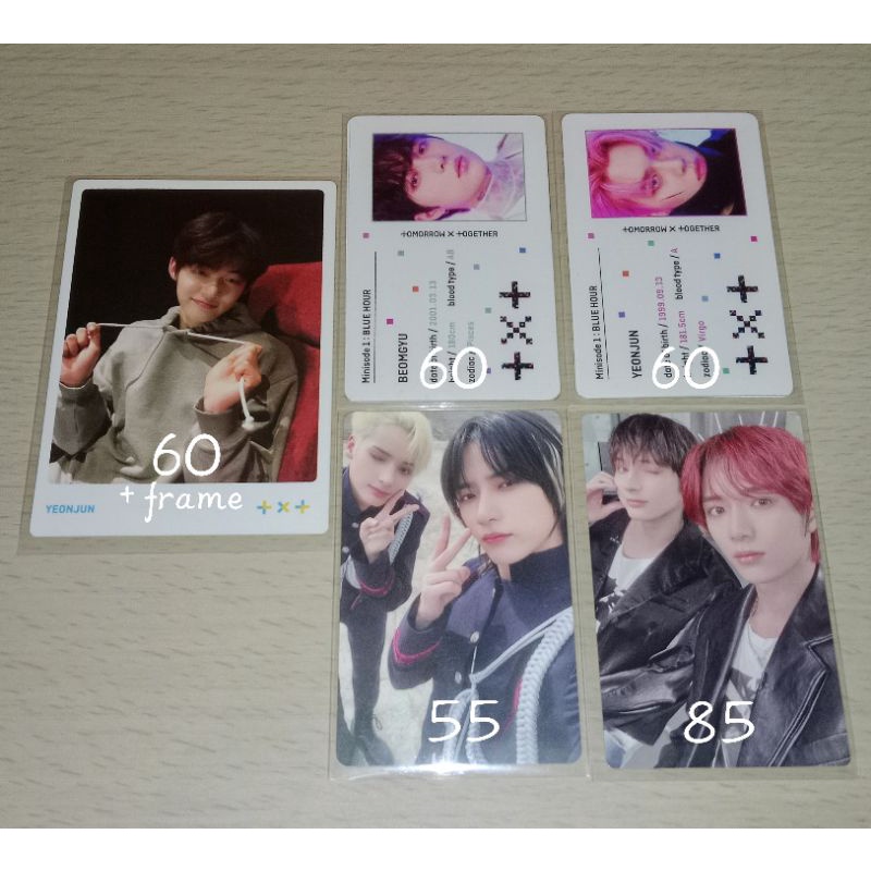 photocard txt beomgyu beomkai kaigyu hueningkai cw std gbgb jp japan card album