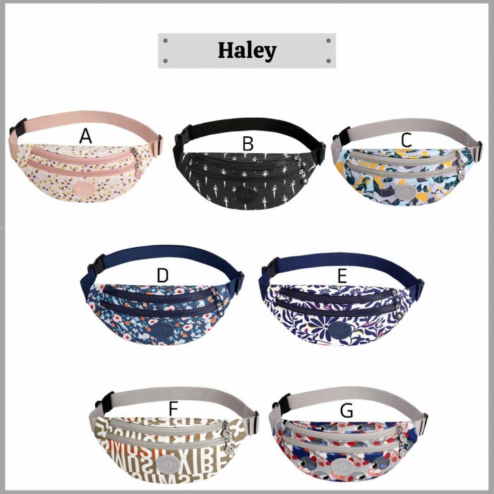 Tas wanita original yuesite HALEY waistbag