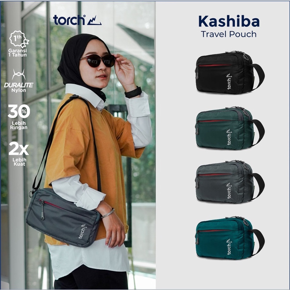 TAS SELEMPANG - TRAVEL POUCH - TORCH KASHIBA 3L