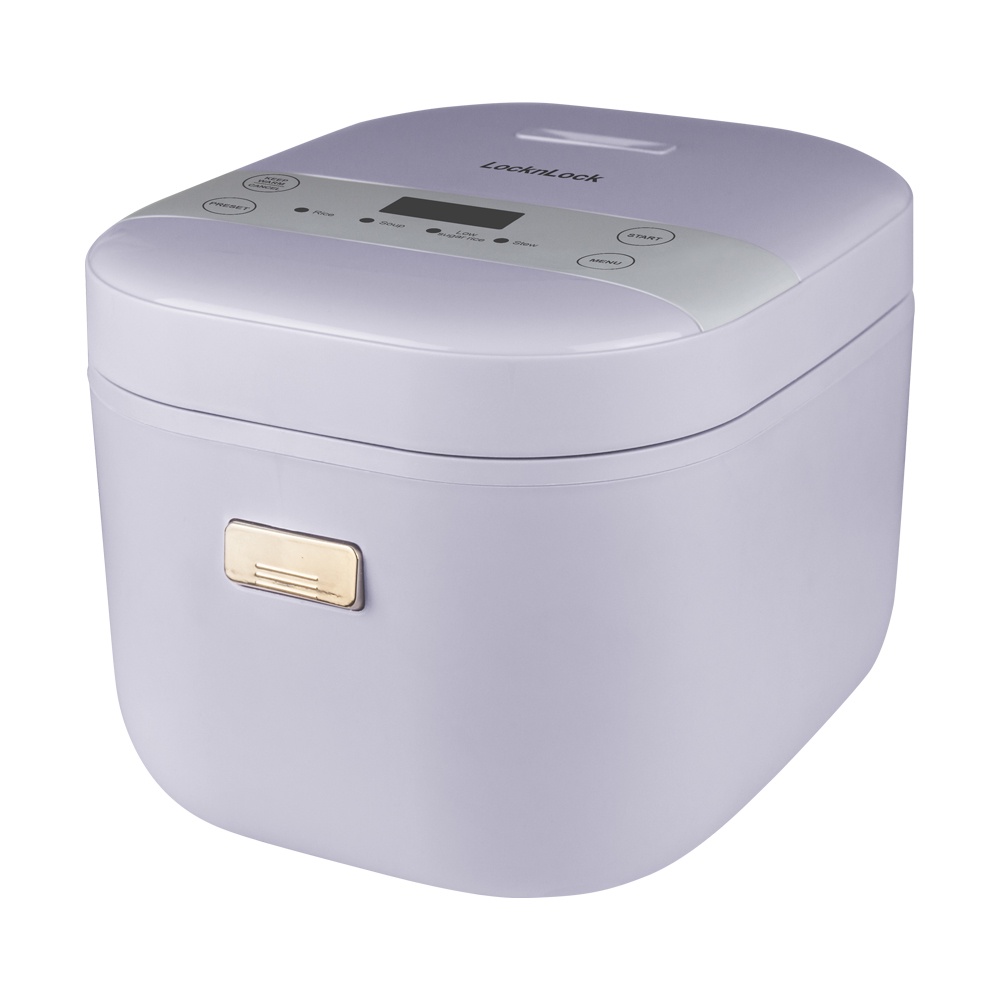 Jual LocknLock Low Sugar Mini Rice Cooker 2L Lilac EJR821LVOL