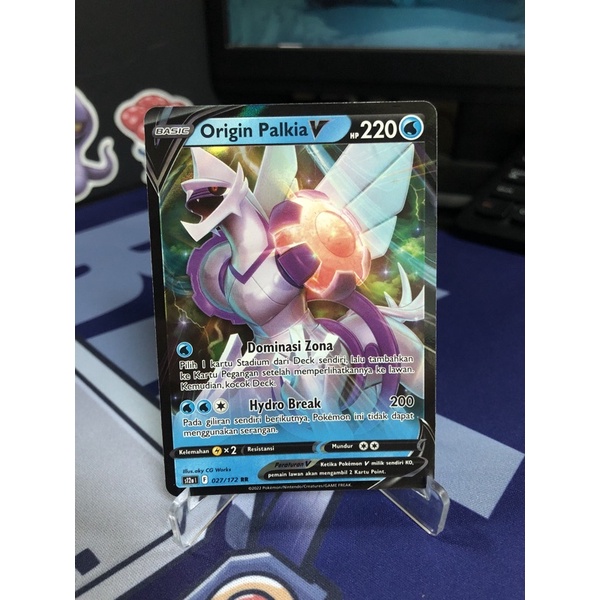 Pokemon TCG Indonesia - Origin Palkia V s12a 027/172 RR