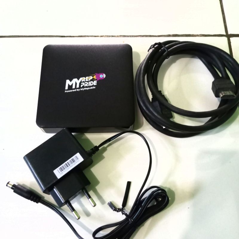 Jual Stb Set Top Box Android Tv Box Myrepublic Ram Gb Ory Shopee