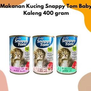 Di⚡kon   Makanan Kucing Baby Snappy Tom 400 Gram wet food for cat