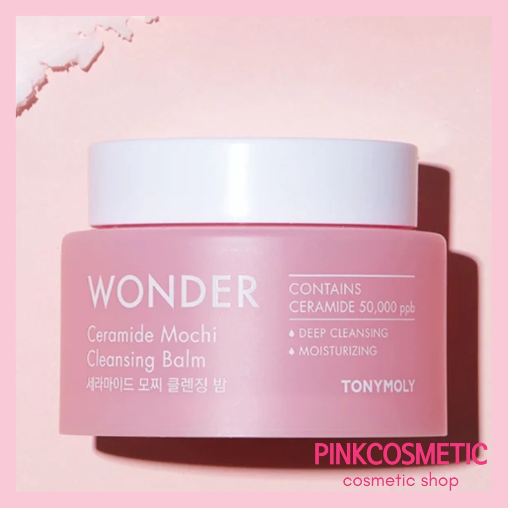 Tony Moly Wonder Ceramide Mochi Water Cream 300ml | Tony Moly Wonder Ceramide Mochi Tan Tan Cream 300ml | Tony Moly Wonder Ceramide Cleansing Balm 100ml