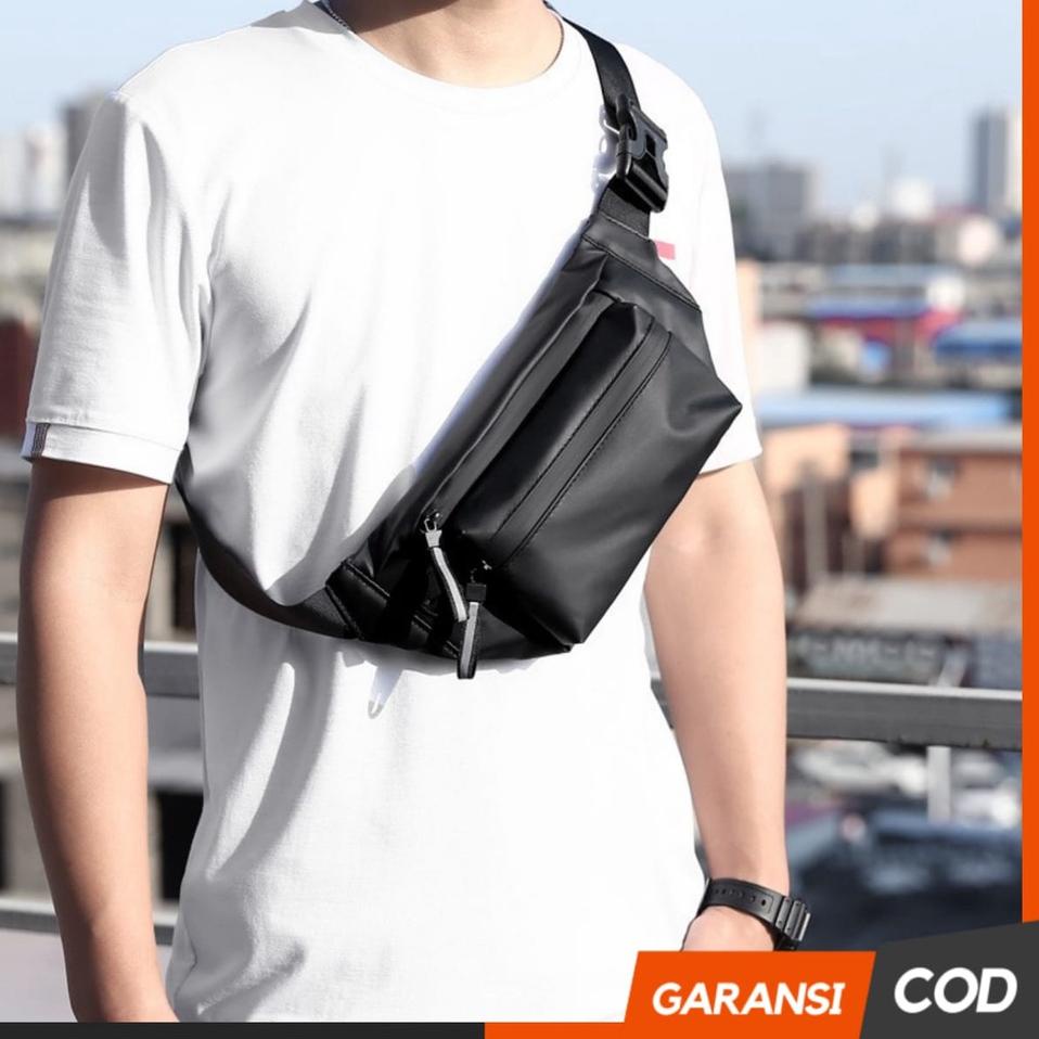 SWE.03Ja23ᴼ ‣ Tas Selempang Pinggang Slempang Waistbag Waisbag Weisbag Pria Cowok Import Distro Kuli