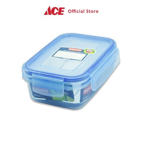 Lunch Box Ace - Komax 450 Ml Biokips Wadah Makanan Persegi Panjang