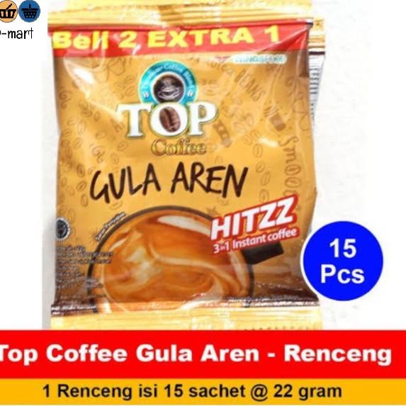 

Idq7Q1c TOP KOPI Gula Aren [1 Renceng isi 15 Sachet] *