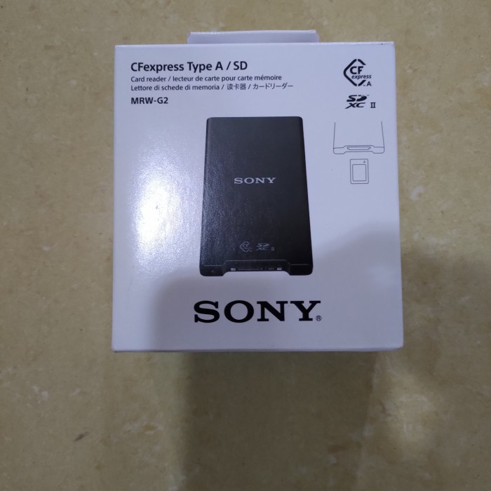 Raed Sony Mrw-G2 Cf Express Type A Sd Card Reader Original