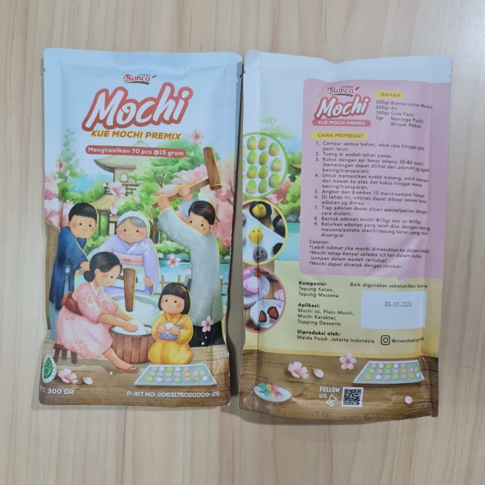 

Tepung Premiks Bianca Mochi / Moci 300 gram