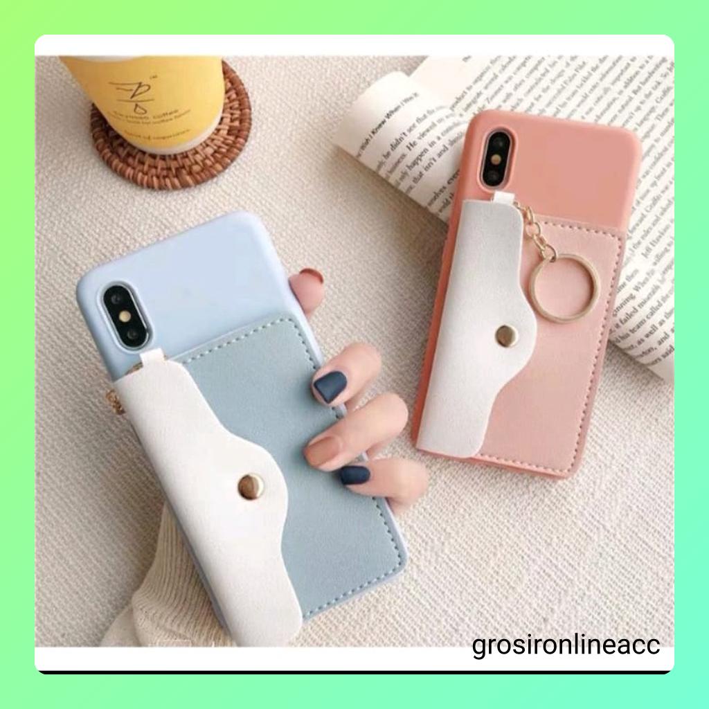 Casing Model dompet tas FH72 WM for Samsung J2 J3 J4 J4+ J5 J6 J6+ J7 Note 10 10+ 20 Ultra Lite S10 S20 S21 S22 FE 5G Prime Pro