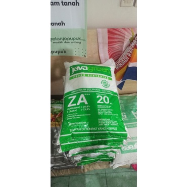 ZA plus ++ 20kg / ZA hijau 20 kg / pupuk za kristal / pupuk ZA halus / za javagreen / penyubur tanam