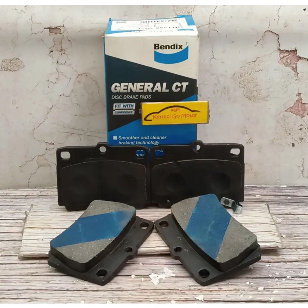 BRAKE PAD KAMPAS REM BELAKANG PAJERO SPORT DAKAR BENDIX DB1390 GCT