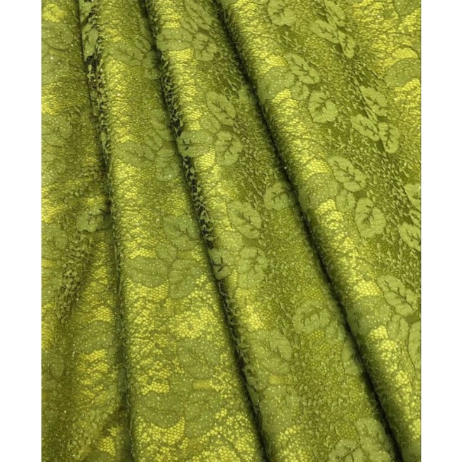 Kain Broklat Brokat Kebaya / Gamis / Abaya / Tunik