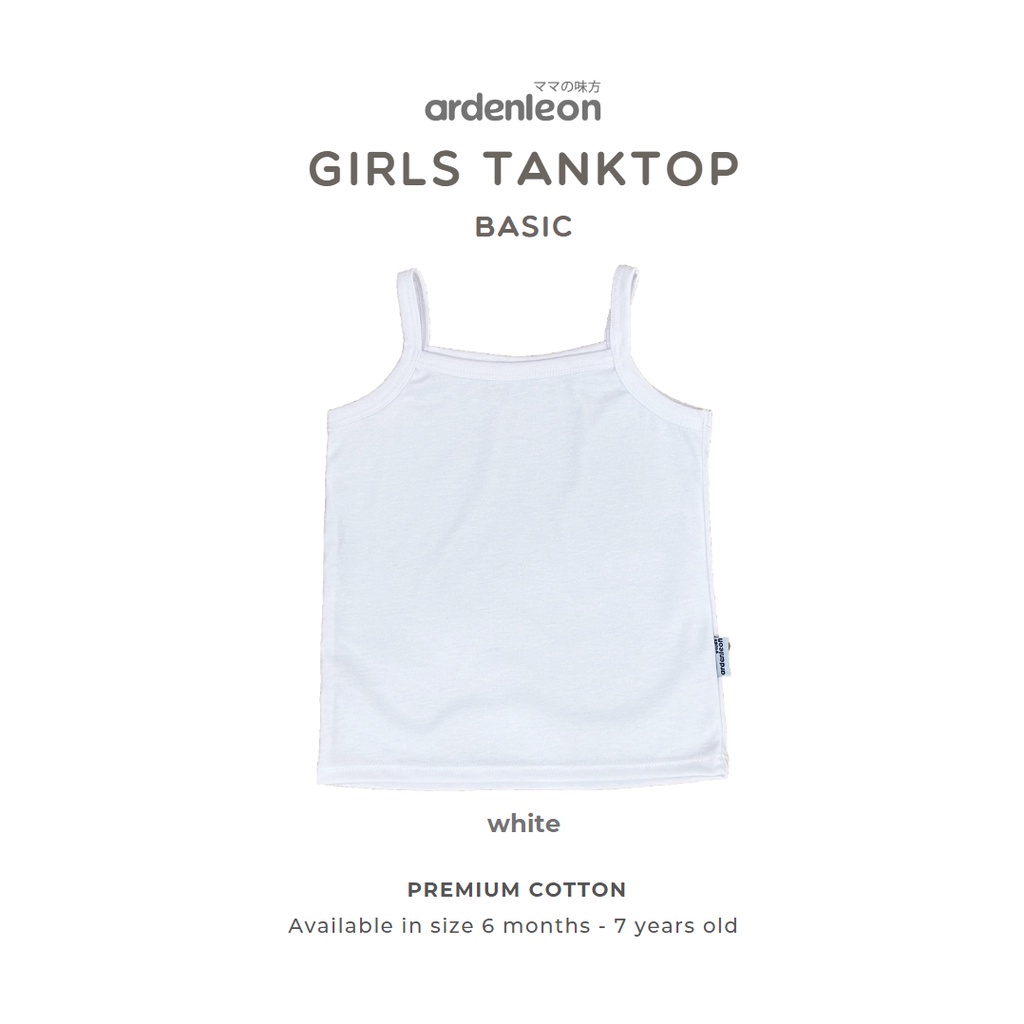 Ardenleon Tanktop Anak Warna / Putih