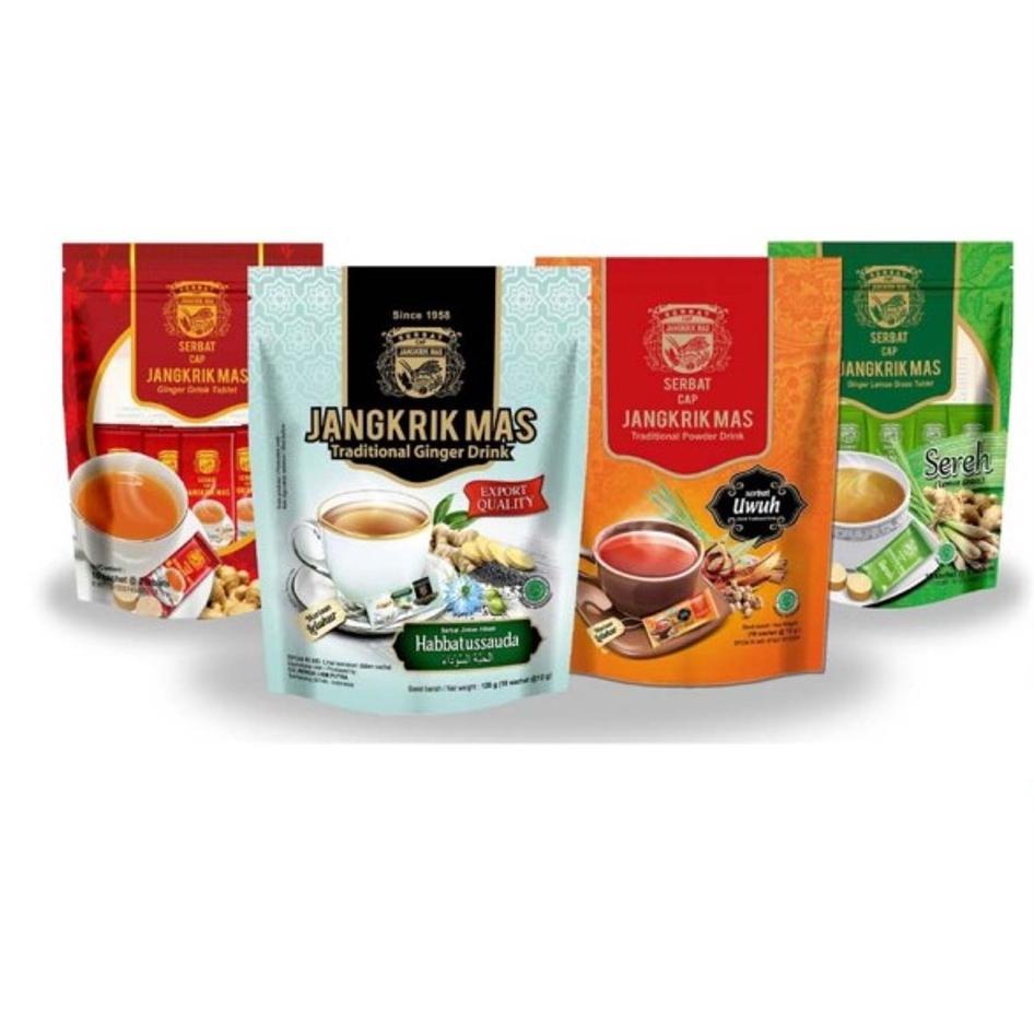 

[KODE PRODUK YZGNT7887] Serbat jangkrik mas jahe wedang uwuh sereh