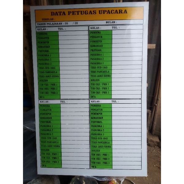 

Papan data sekolah