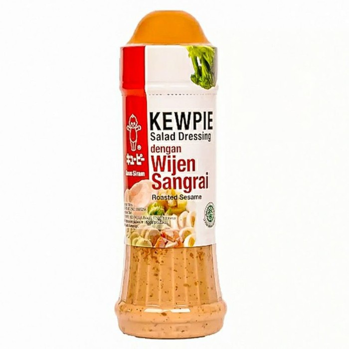 

Terlaris ✨ - KEWPIE SAUS SIRAM WIJEN SANGRAI 200ML BOTOL ROASTED SESAME DRESSING 2.1.23