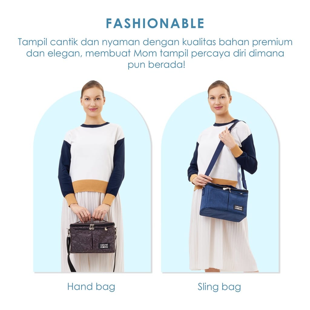 Natural Moms Neo Cooler Bag - Tas Penyimpan Asi