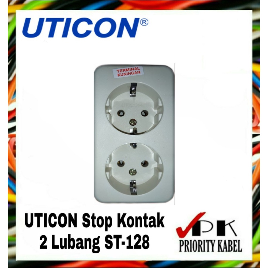 UTICON Stop Kontak Arde 1 - 6 Lubang