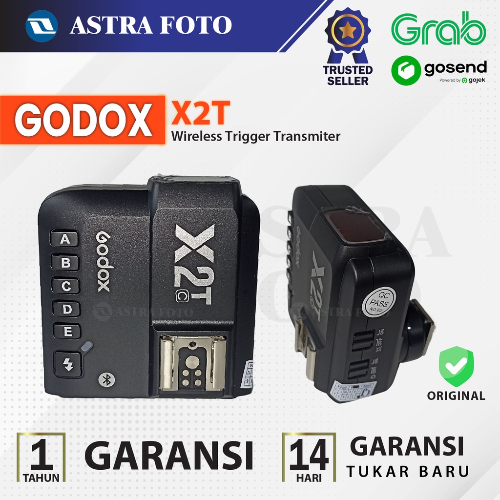 Godox X2T Wireless Trigger Transmiter Sony Canon Nikon Fuji