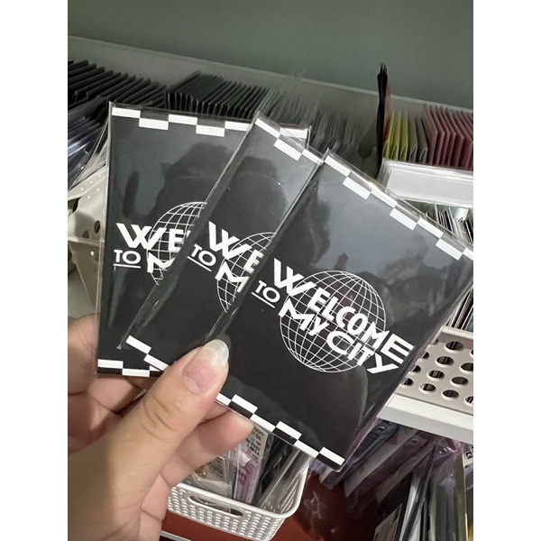 [READY STOCK] NCT 127 welcome to my city exhibition scratch photo card