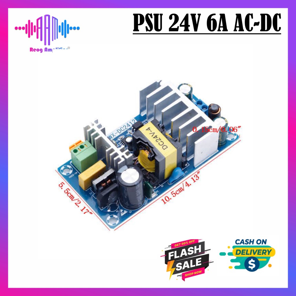 Module Modul Switching Power Supply SMPS PSU 24V 4A AC-DC AC - DC Adaptor Adapter PCB Board
