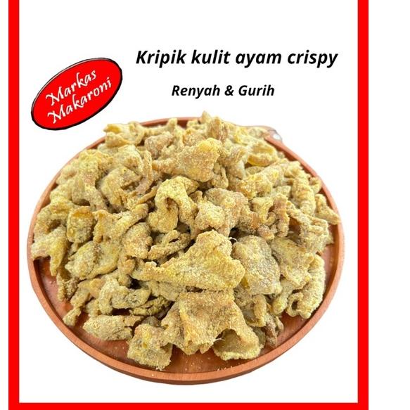 

04J✸ kripik kulit ayam crispy 250gr Oke Price