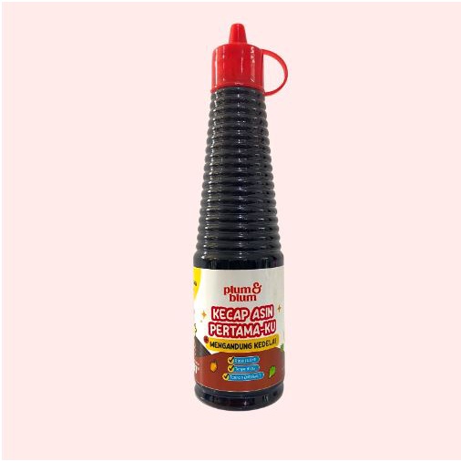 Plum &amp; Blum Kecap Mpasi Kecap MANIS ASIN No MSG - 140 gram