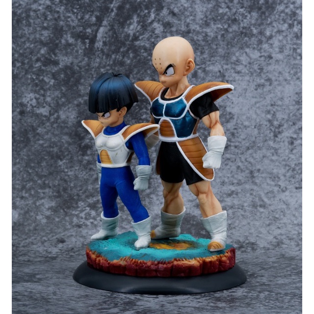 Krillin Son Gohan Action Figure Dragon Ball Tinggi 23CM Termasuk Base