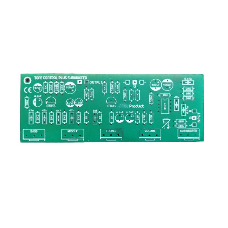 PCB TONE CONTROL + SUBWOOFER