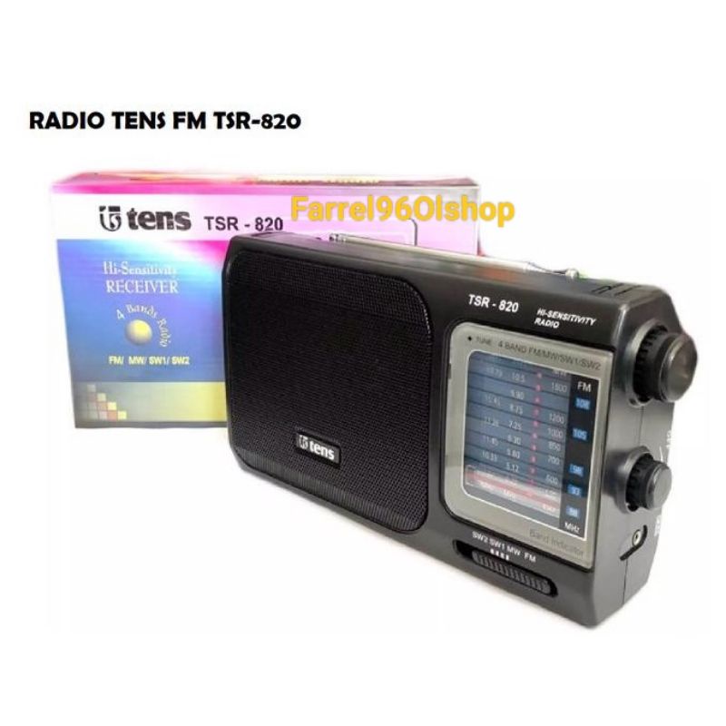 Radio TENS TSR-820 AM FM Portabel Radio