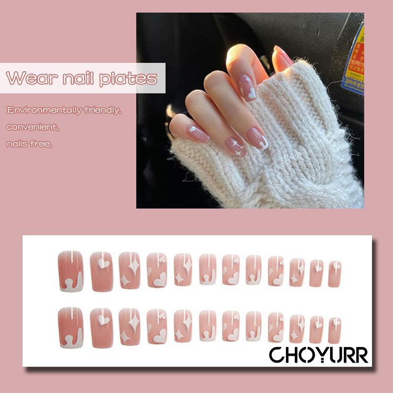 【COD】Patch Kuku Palsu yang Dapat Dilepas Patch Nail Art Bridal Dance Stiker seni kuku-CH