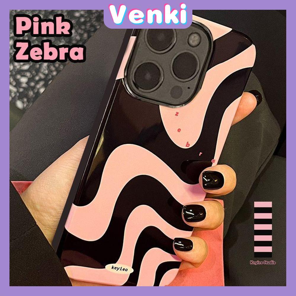 Case For iPhone 14 Pro Max Soft TPU Candy Case Pink Zebra Glossy Back Cover Camera Protection Shockproof For iPhone 13 12 11 Pro Max 7 8 Plus X XR