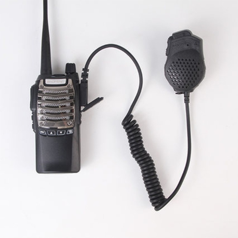 Zzz Dual PTT Shoulder Speaker Microphone Untuk UV-82HX UV-82HP GT-5TP Interphone-Mic