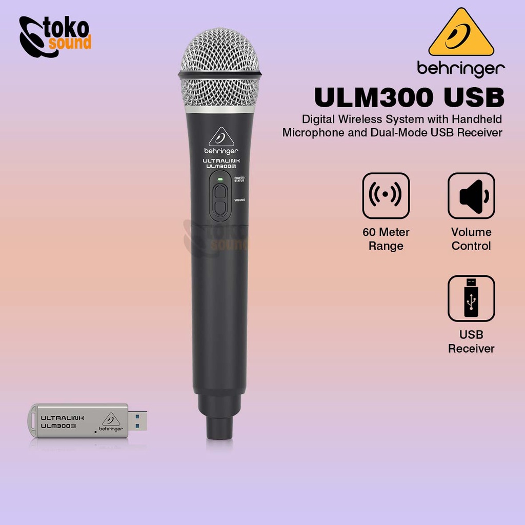 Behringer ULM300USB Wireless USB Microphone System