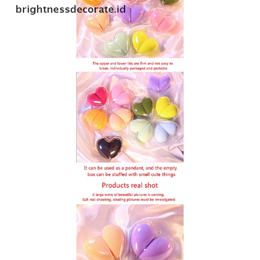 [Birth] 2pcs/set Spons Makeup Alat Kecantikan Beauty Egg Set Aksesoris Kecantikan [ID]